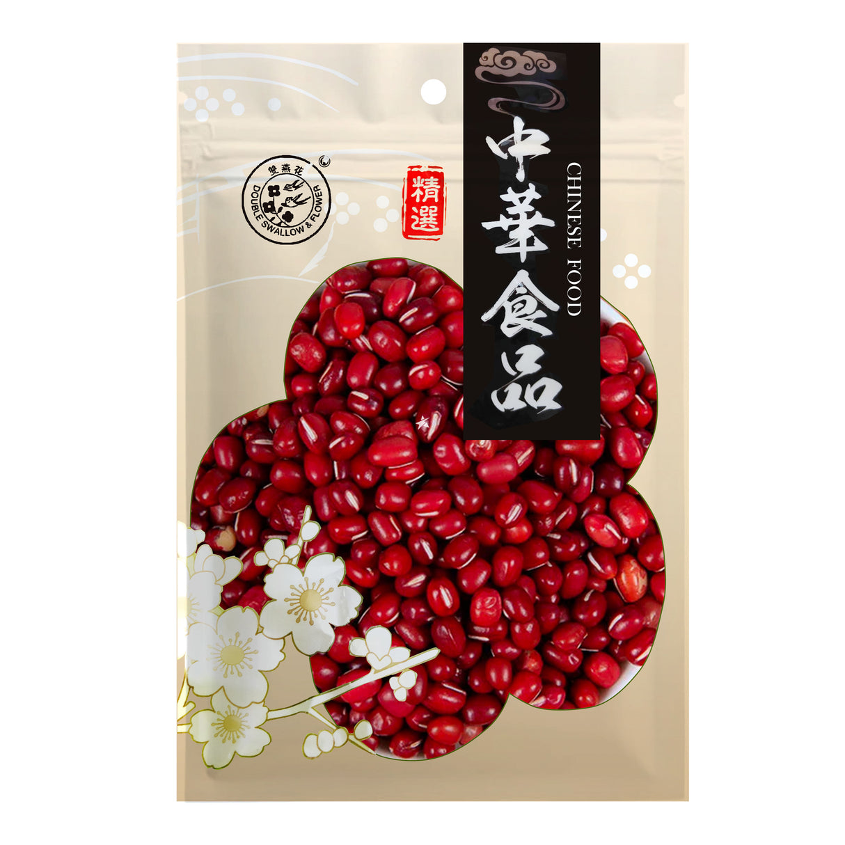 DOUBLE SWALLOW & FLOWER Dried Red Bean 375g