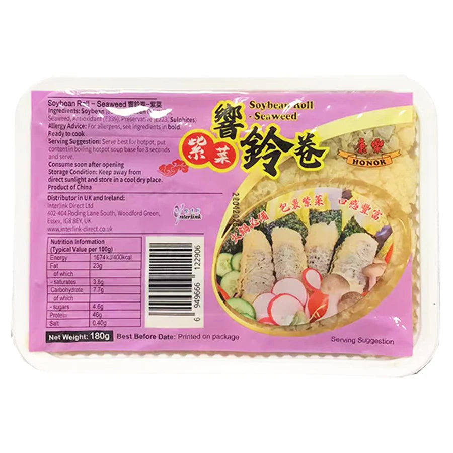 HONOR Soybean Roll - Seaweed 180g