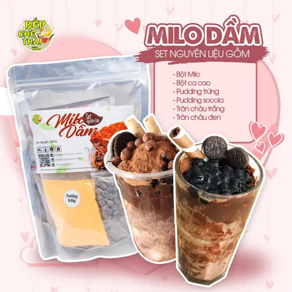 ONICI Set Milo Dam Tran Chau Pudding 691g