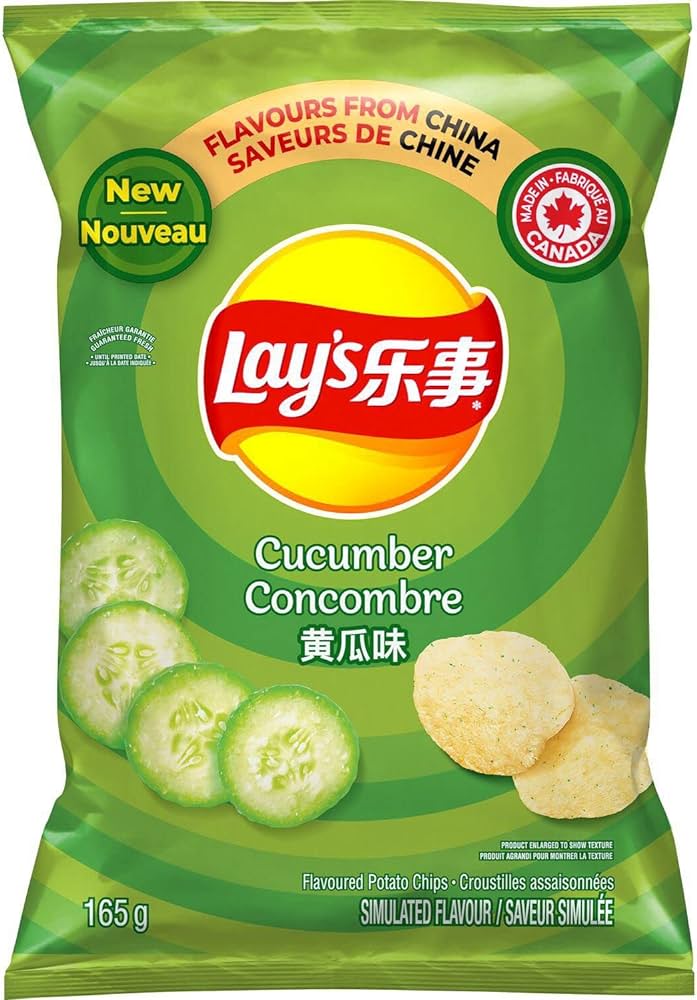 LAY'S Potato Chip Cucumber Flavour 70g