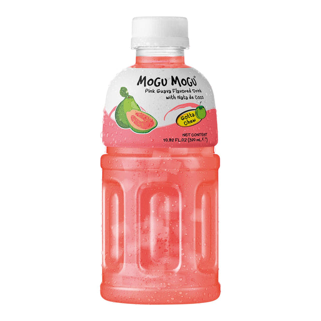 Light Coral MOGU MOGU Pink Guava Flavoured Drink