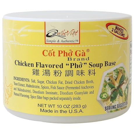 Tan QUOC VIET Chicken Flavour Pho Soup Base 283g