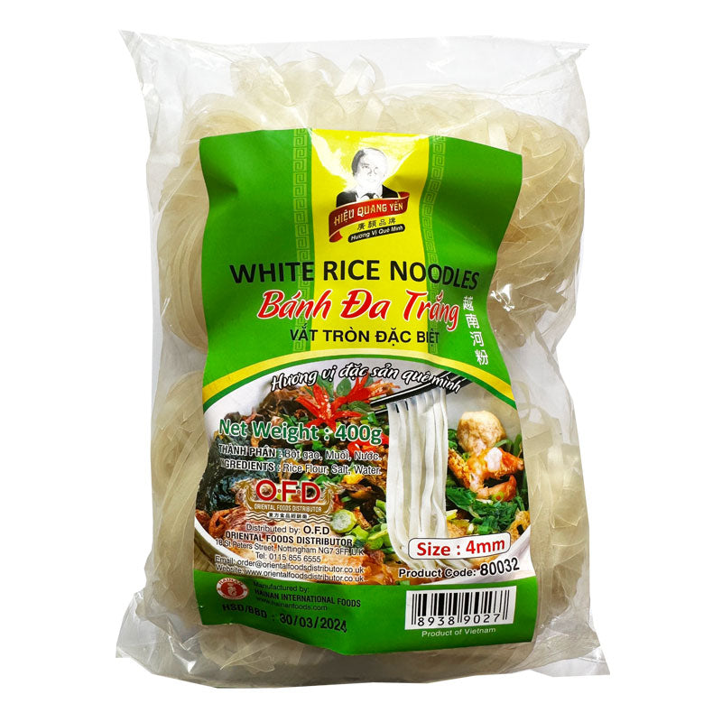 HIEU QUANG YEN White Rice Noodles 4mm 400g