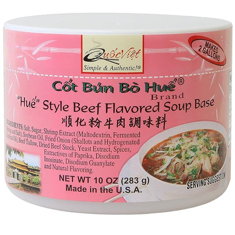 Rosy Brown QUOC VIET Hue Style Beef Flavoured Soup Base 283g