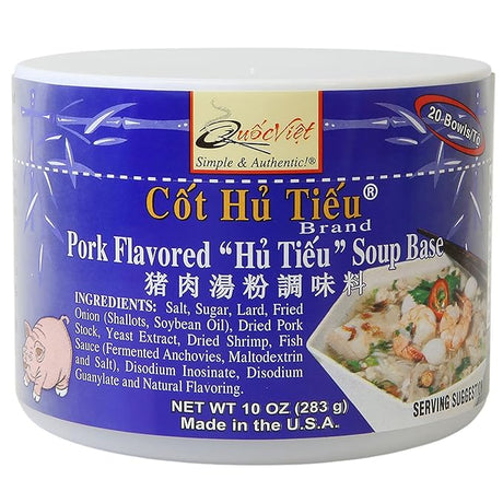 Dark Slate Blue QUOC VIET Pork Flavoured Hu Tieu Soup Base 283g