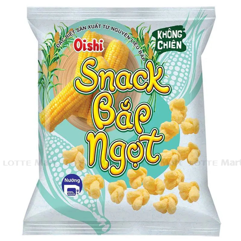 OISHI Corn Snack Sweet Flavour Bap Ngot 32g