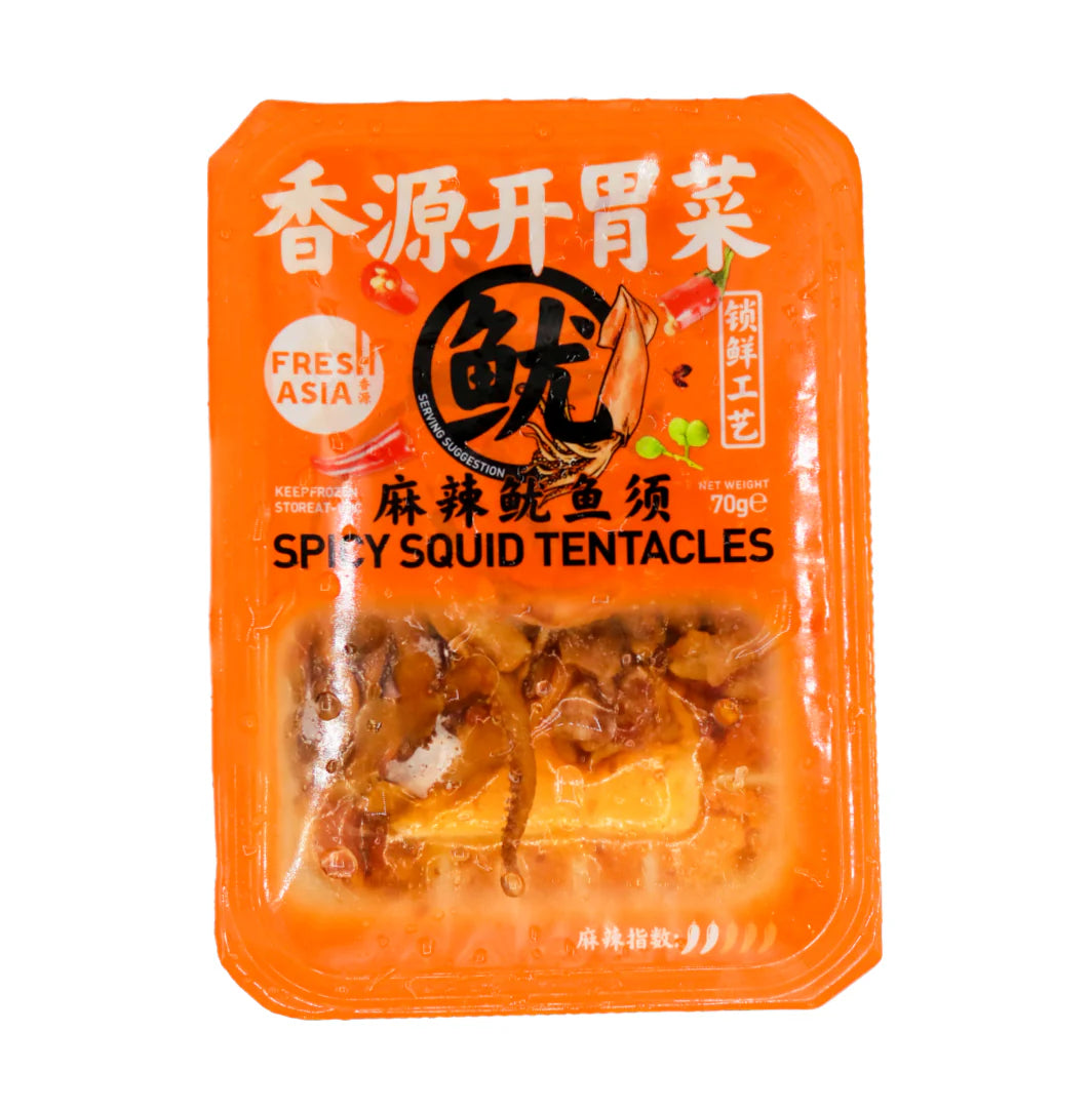 Frozen FRESHASIA Spicy Squid Tentacles 70g