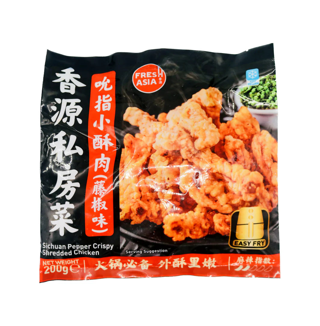 Frozen FRESHASIA Sichuan Pepper Crispy Shredded Chicken 340g