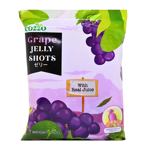 COZZO JELLY Grape Pudding With Real Juice 160g