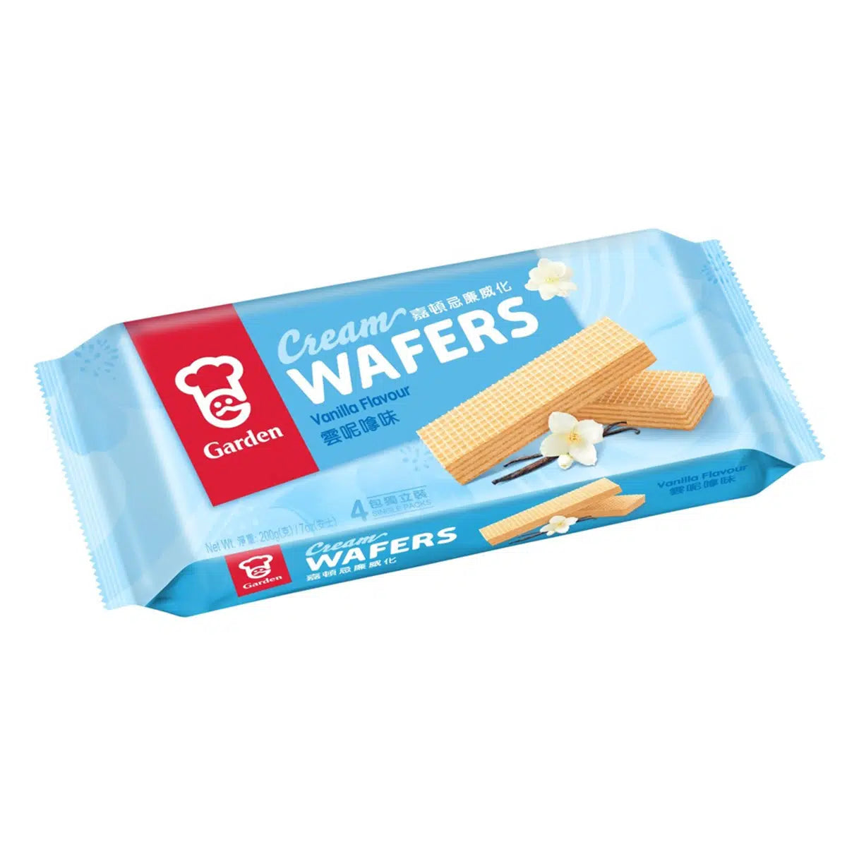 GARDEN Cream Wafers Vanilla Flavour 200g