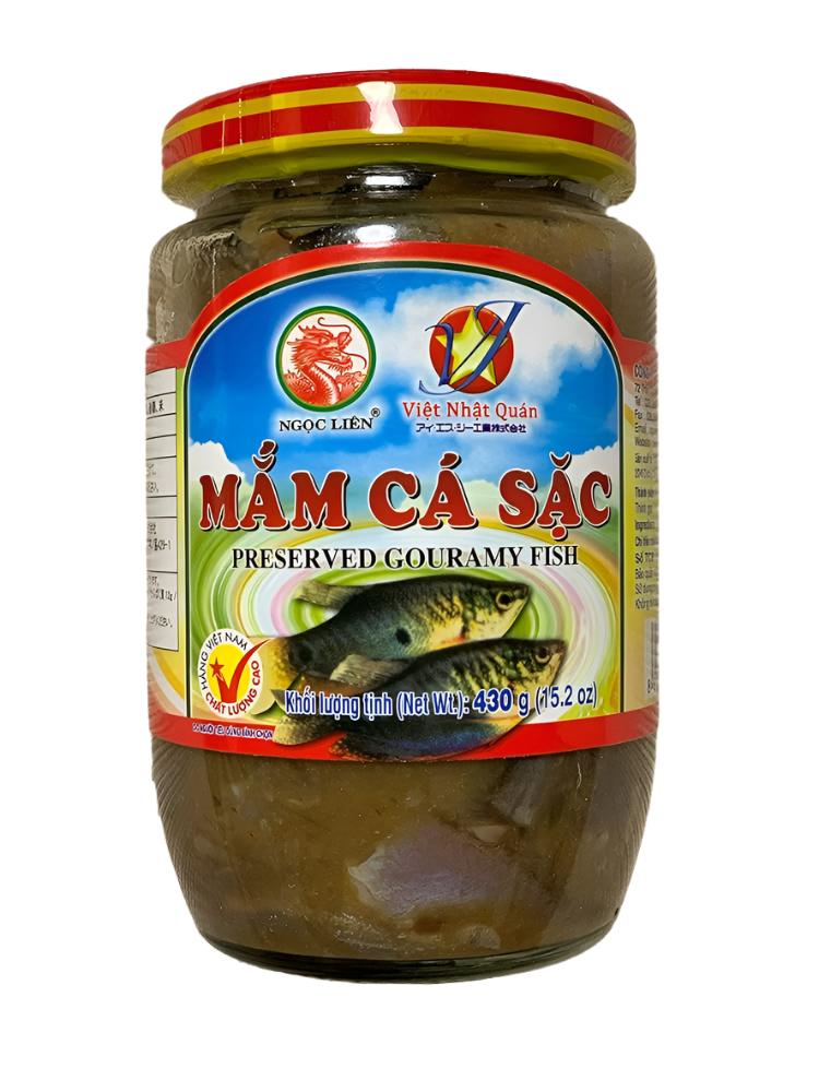 NGOC LIEN Preserved Gouramy Fish Mam Ca Sac 430g