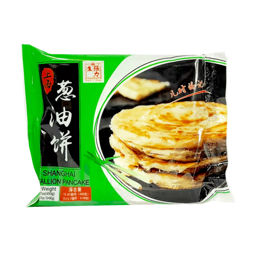 Frozen CHANG LI SHENG Shanghai Scallion Pancake 5x90g 450g