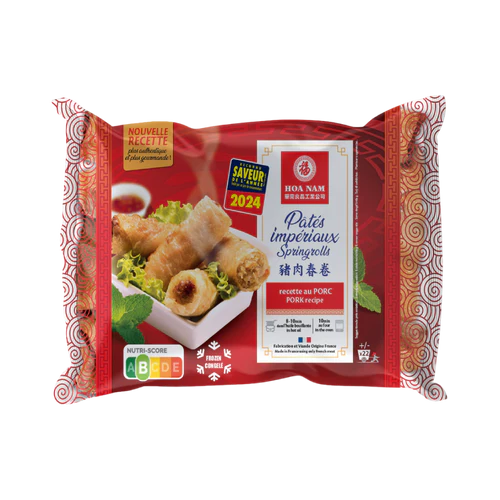 Frozen HOA NAM Pork Spring Rolls 814g