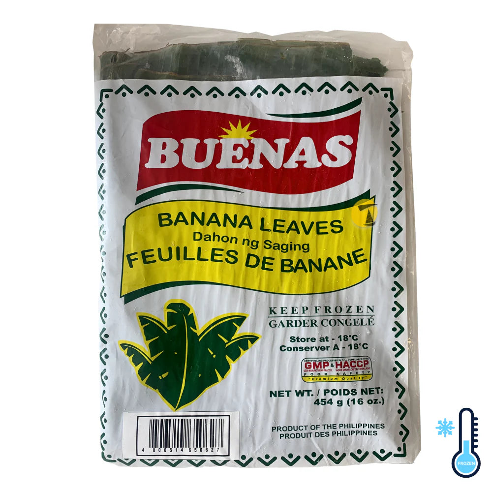 Frozen BUENAS Banana Leaves/La Chuoi 454g