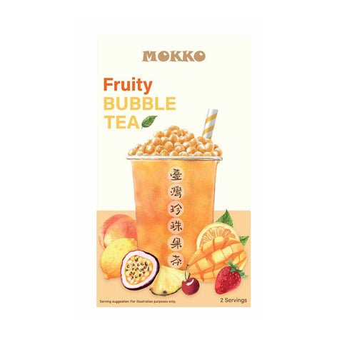 MOKKO Fruity Bubble Tea Kit 2 Servings