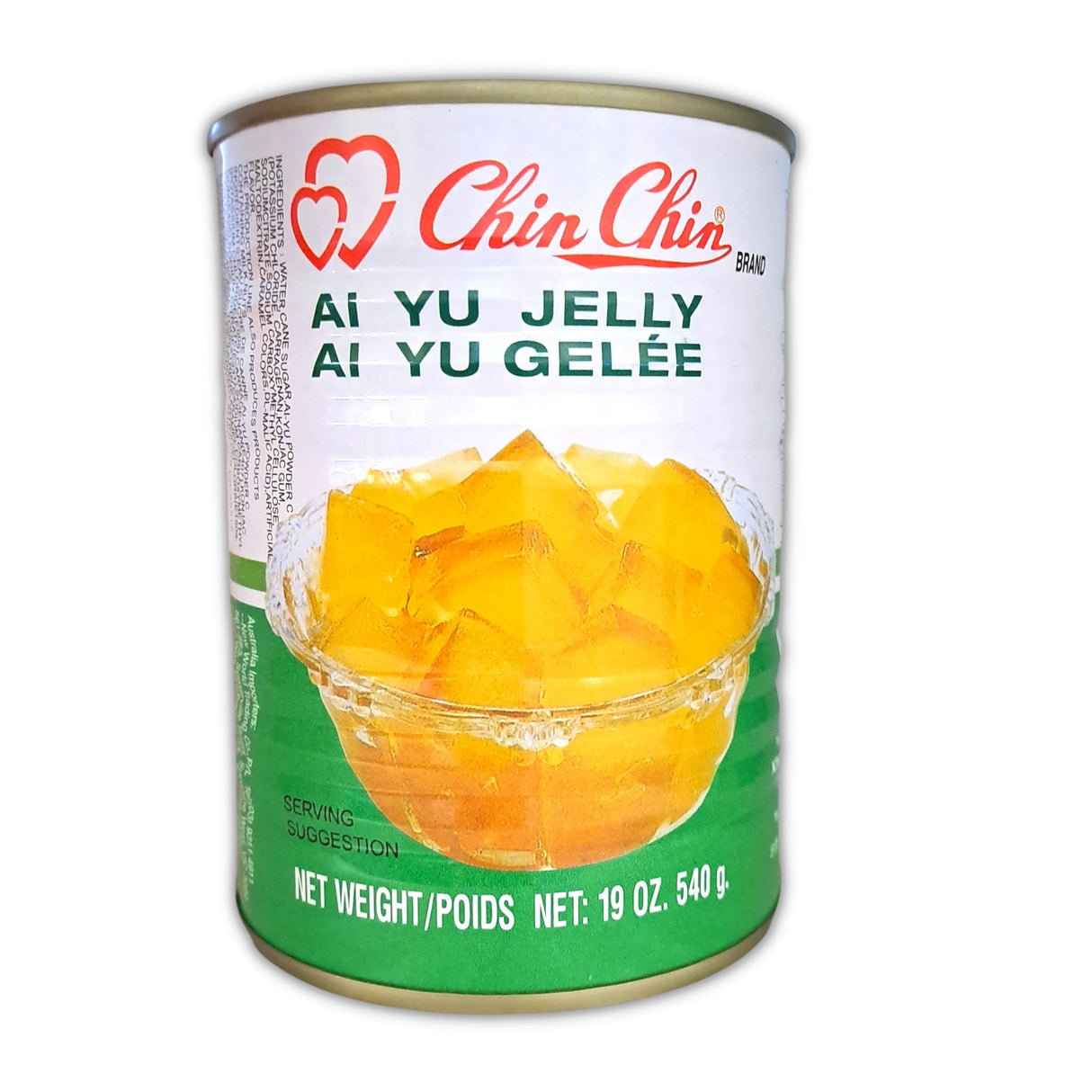 CHIN CHIN BRAND Yellow Ai-Yu Jelly 540g