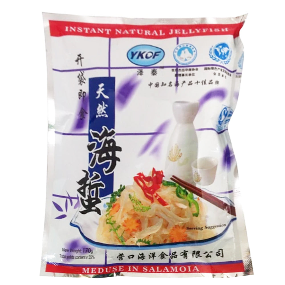 YKOF Instant Shredded Jelly Fish Spicy 170g