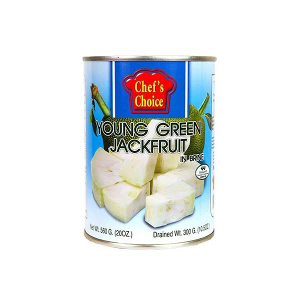 CHEF'S CHOICE Young Green Jackfruit In Brine 565g