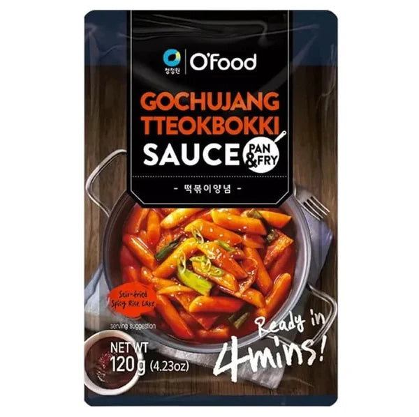 O'FOOD Gochujang Tteokbokki Sauce 120g