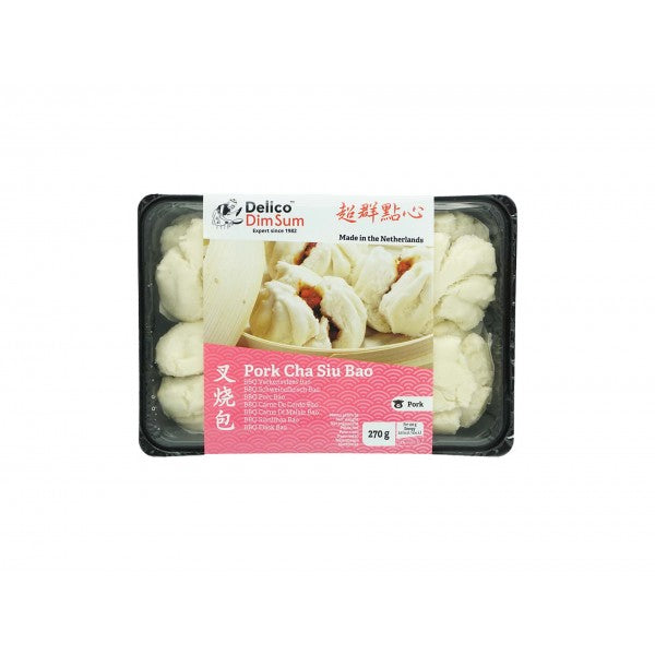 Frozen DELICO DIM SUM Pork Cha Siu Bao 270g