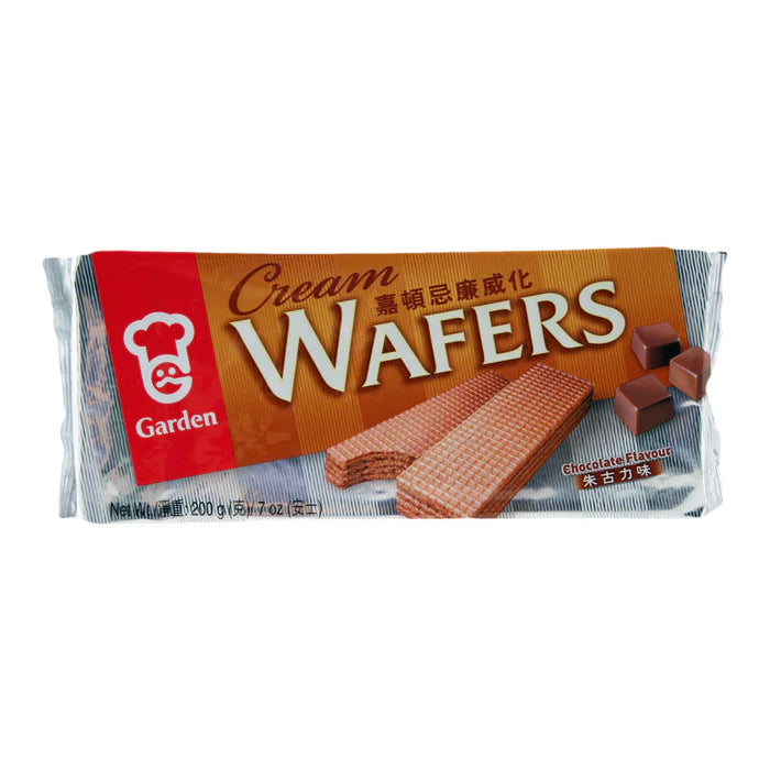 GARDEN Cream Wafers Chocolate Flavoured 200g