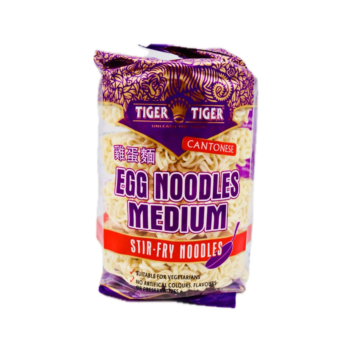 TIGER TIGER Egg Noodles Medium Stir-Fry Noodles 250g