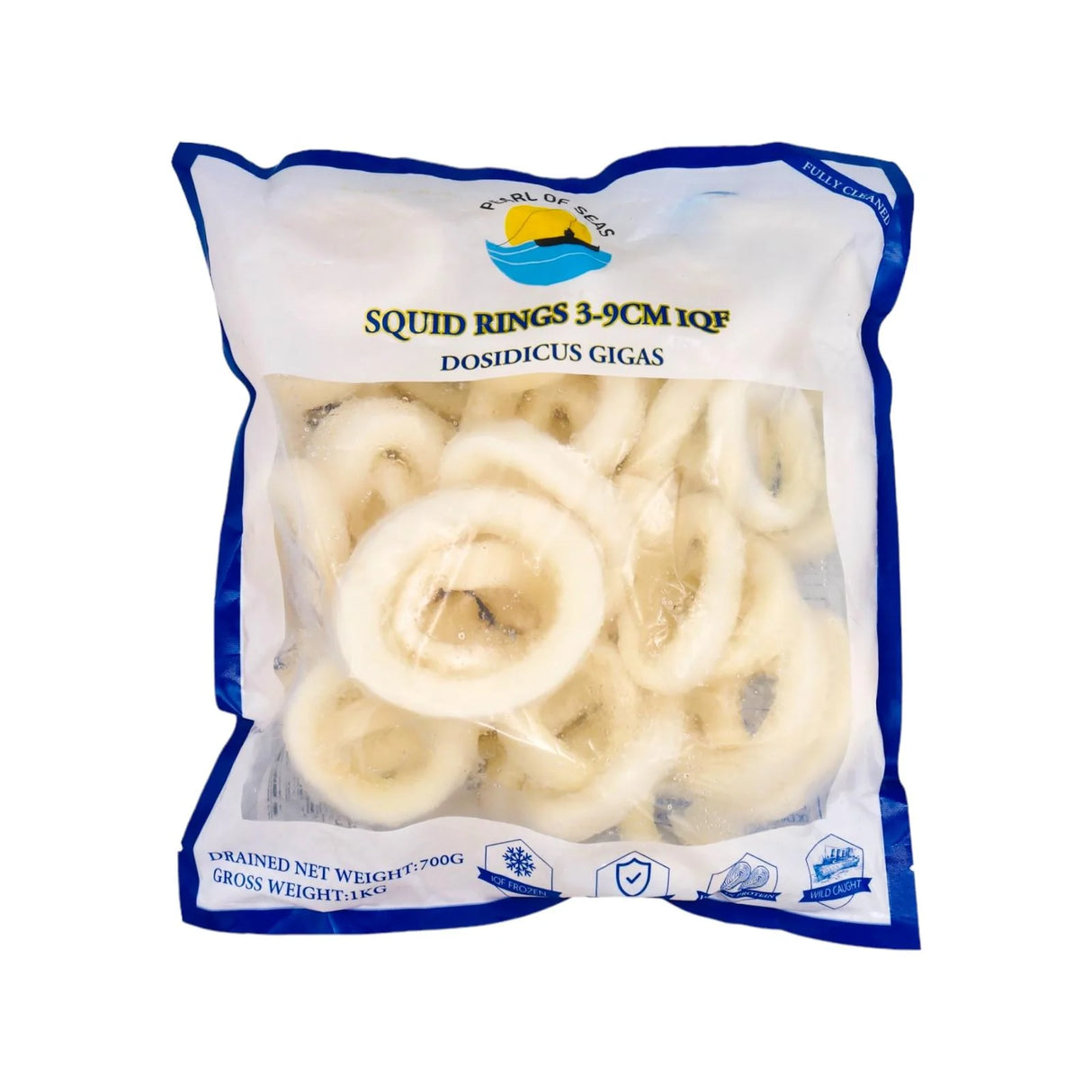 Frozen PEARL OF SEAS Squid Rings 700g