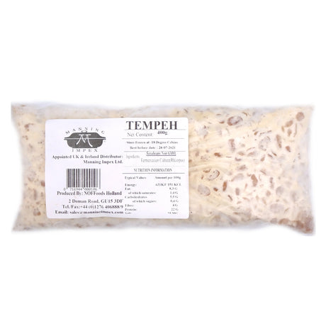 Antique White Frozen Tempeh Fermented Soya