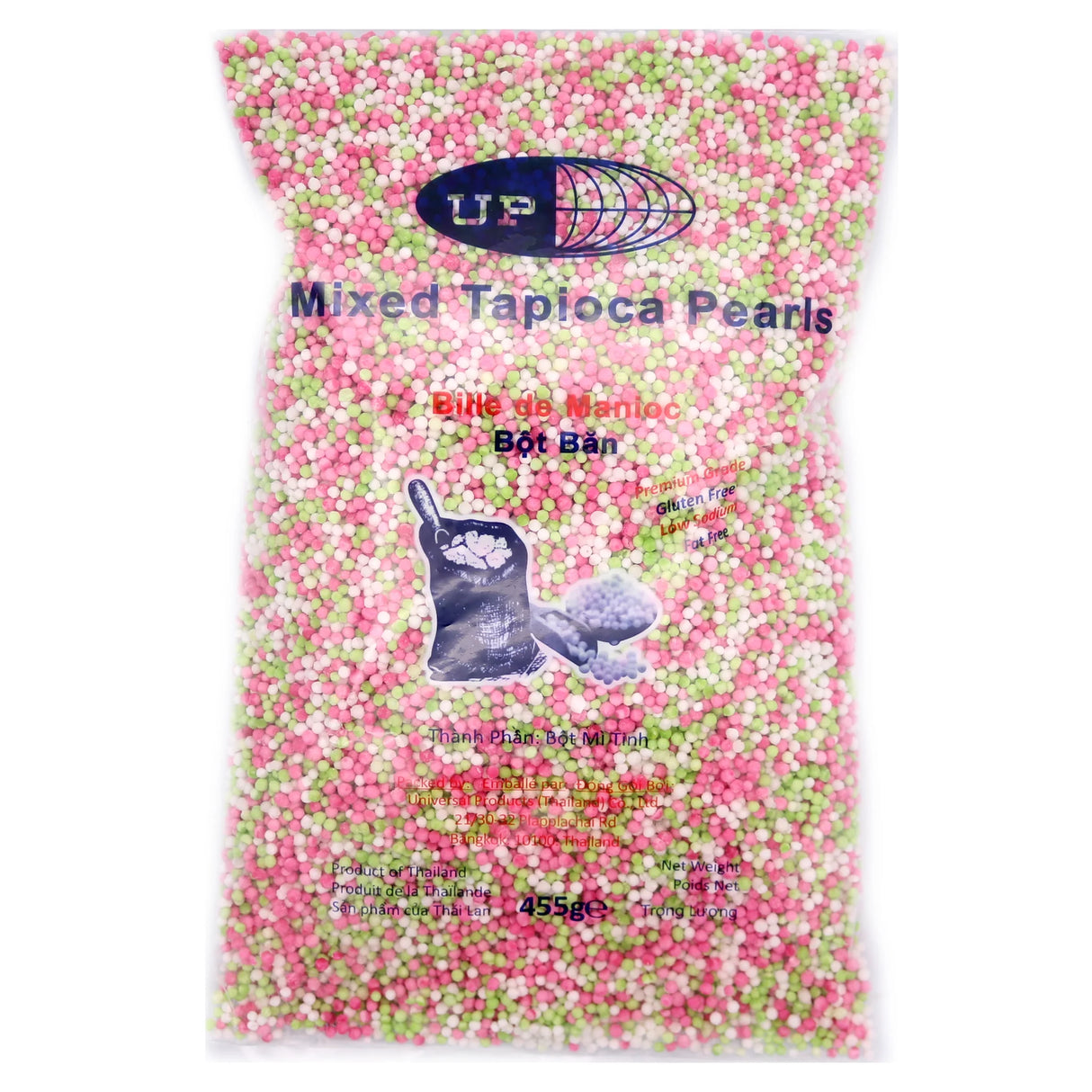 UP Mixed Tapioca Pearls 455g