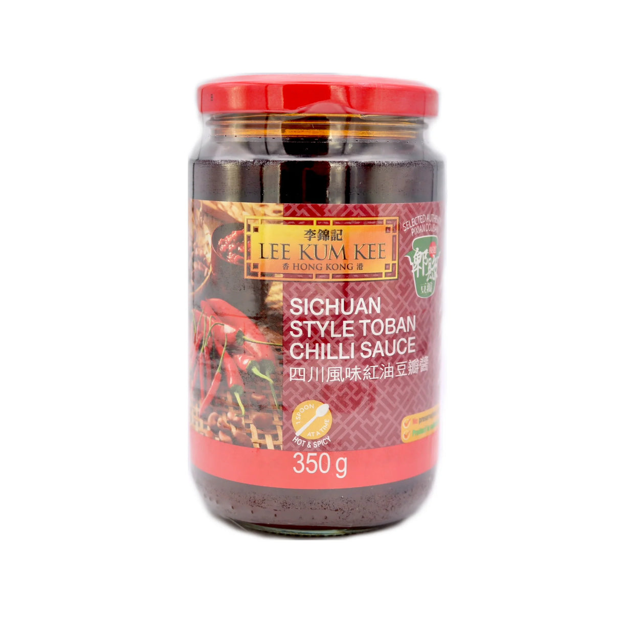 LEE KUM KEE Sichuan Style Toban Chilli Sauce 350g