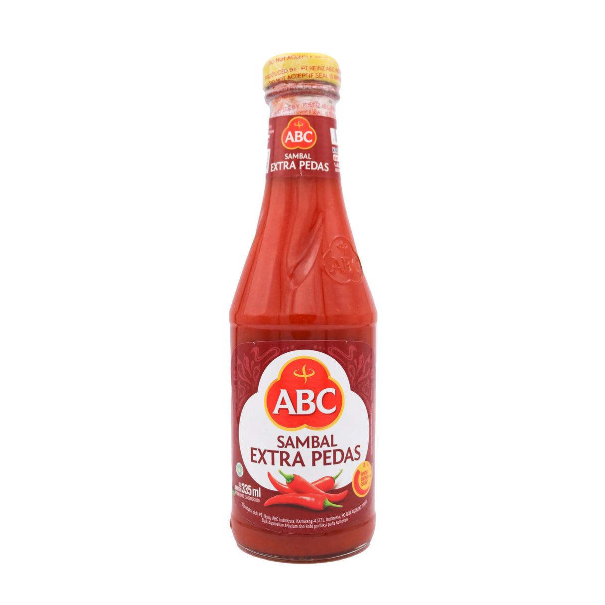 ABC Sambal Chilli Sauce Extra Pedas Extra Hot 335ml