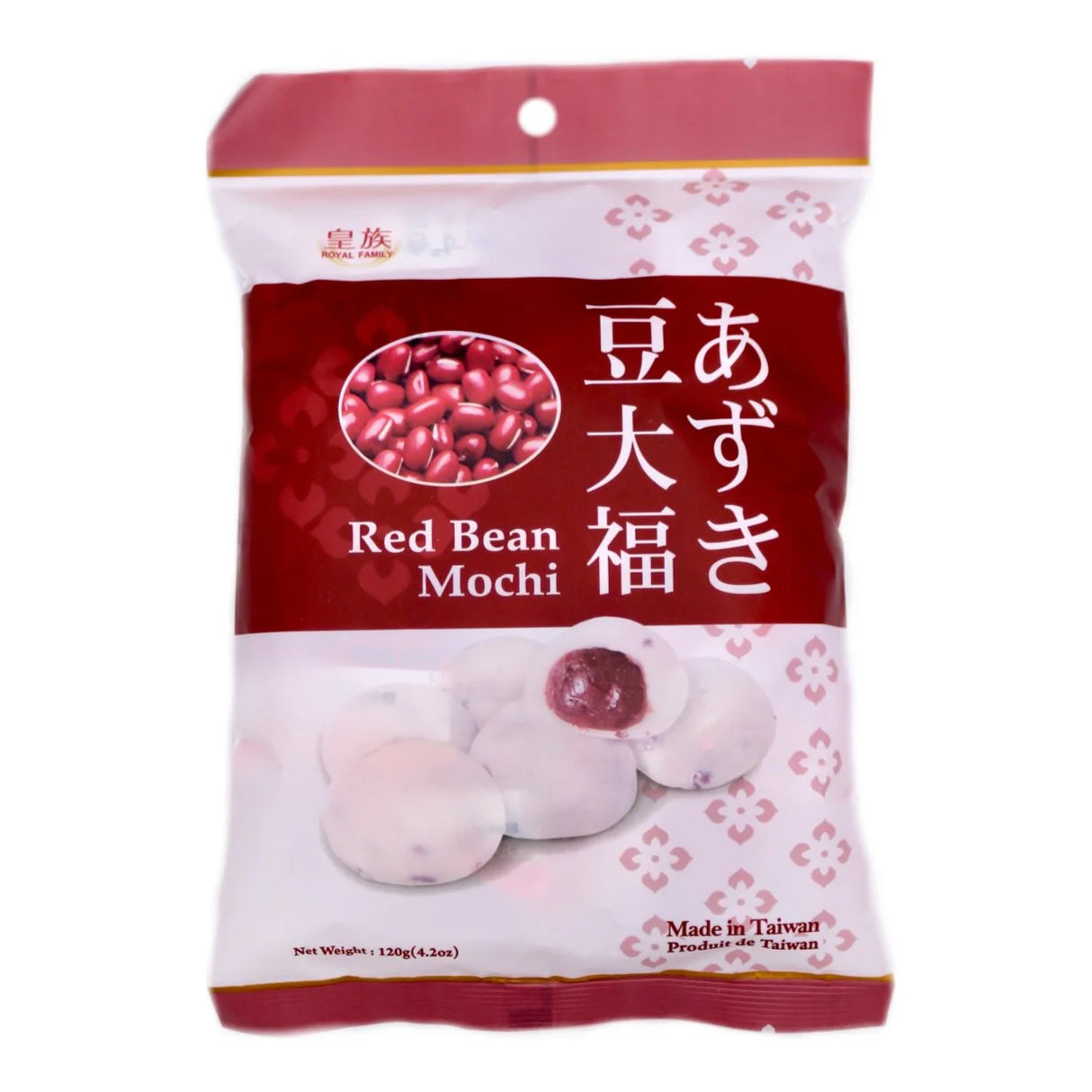 ROYAL FAMILY Red Bean Mochi 120g