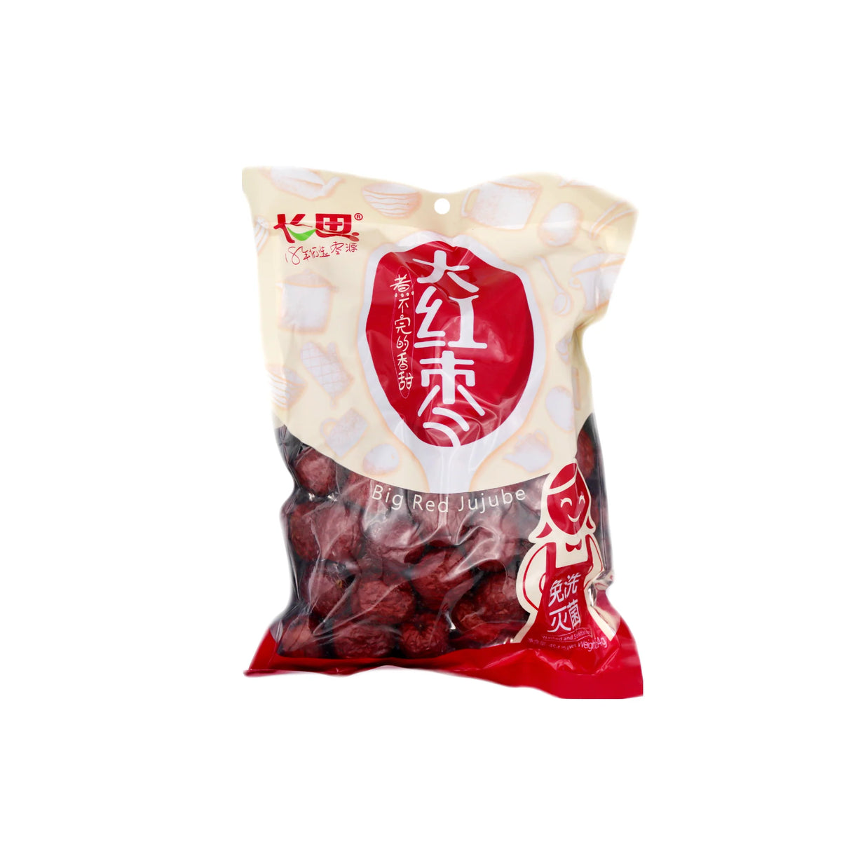 CS Big Red Dates Ziziphus Jujube 454g