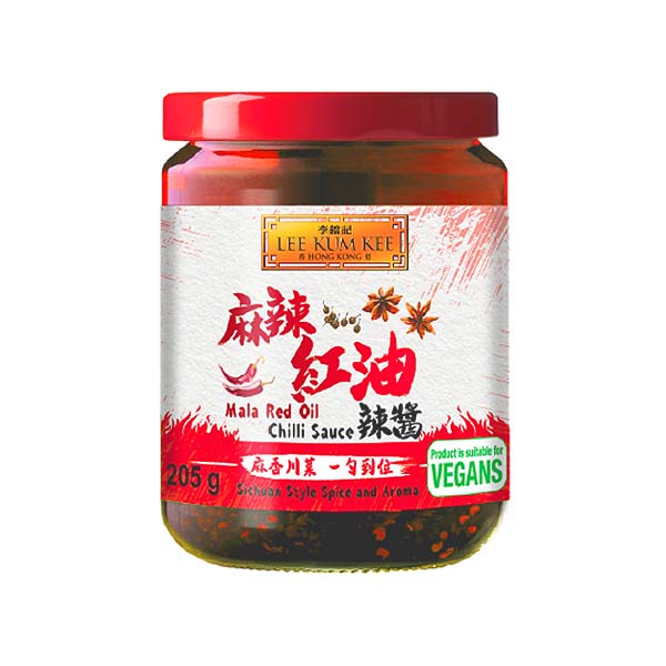 LEE KUM KEE Mala Red Oil Chilli Sauce 205g