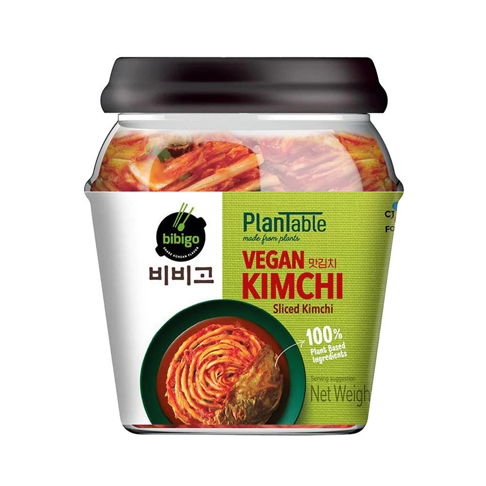 BIBIGO Vegan Sliced Cabbage Kimchi Jar 500g