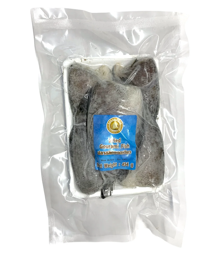 Frozen ASEAN SEAS Dried Gourami Fish 454g