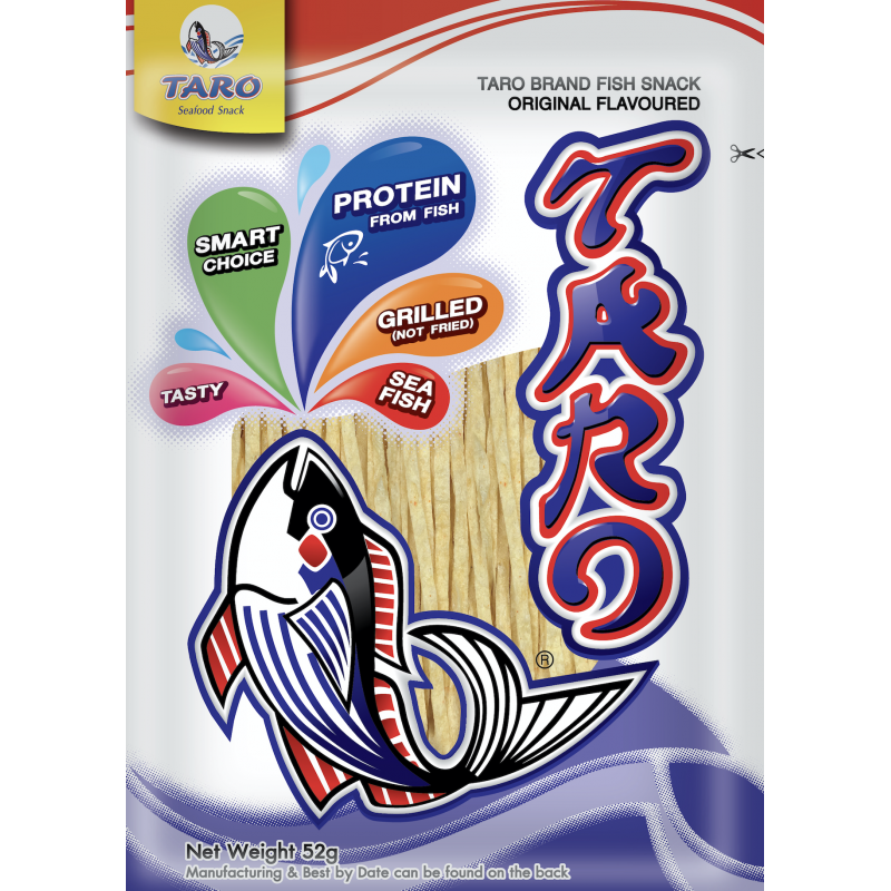 TARO BRAND Fish Snack Original Flavour 52g