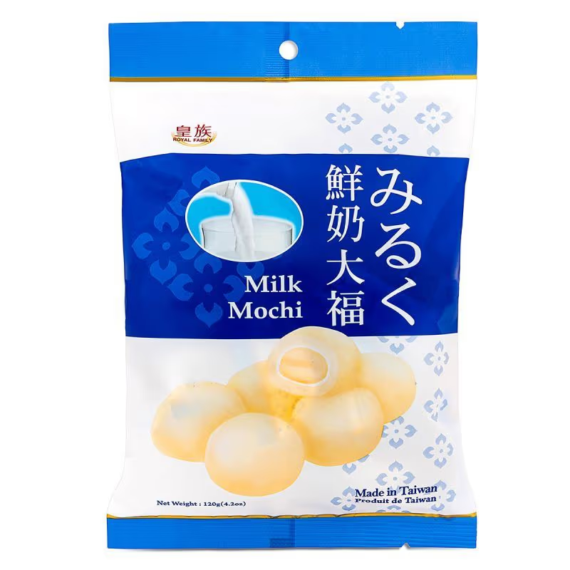 ROYAL FAMILY Milk Mochi 120g