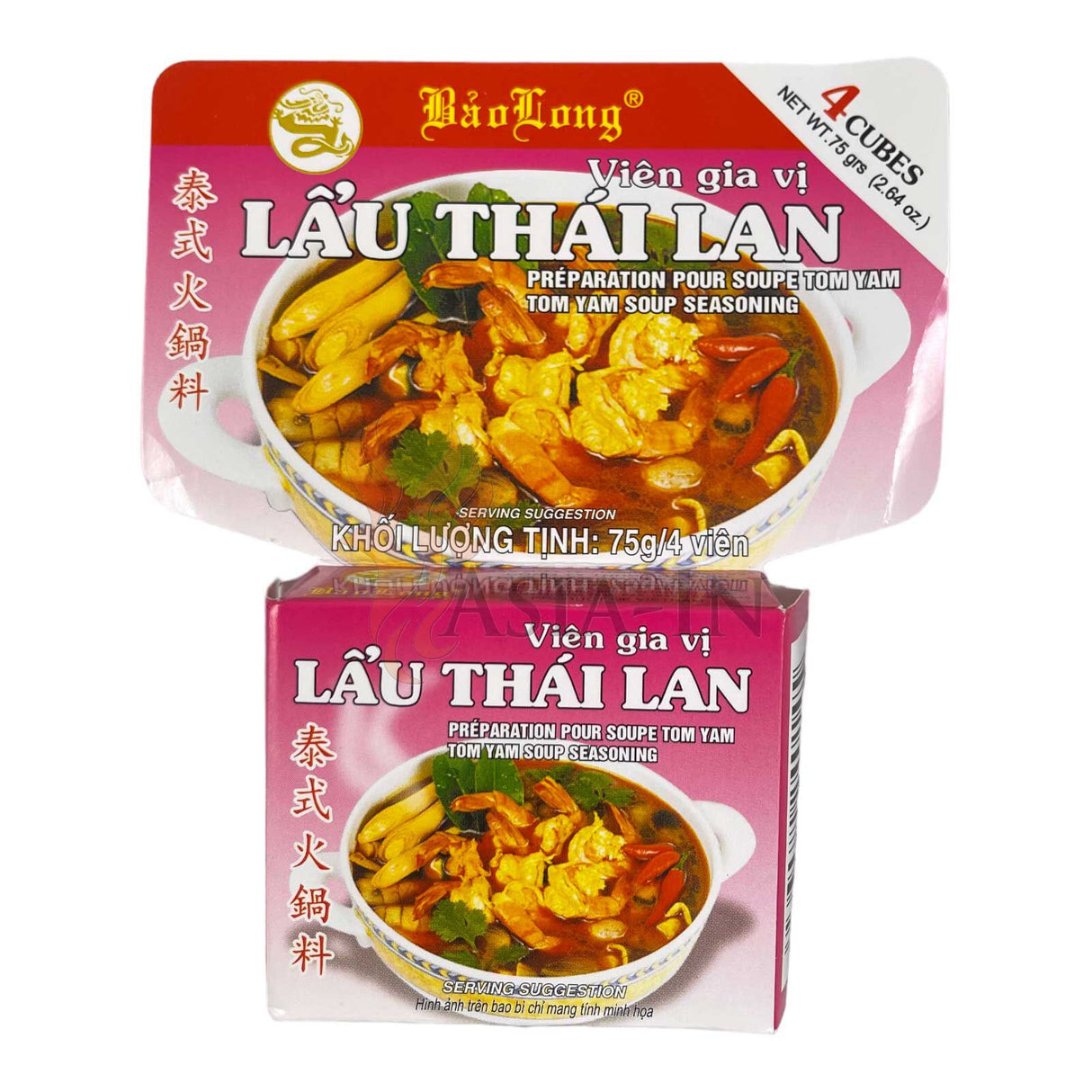 BAO LONG Tom Yam Soup Seasoning 75g