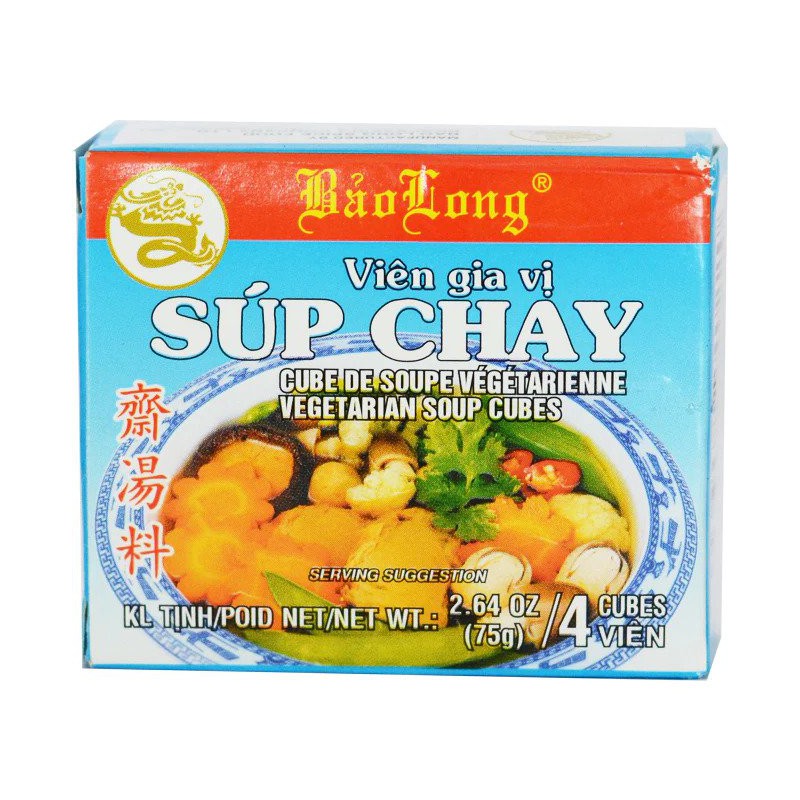 BAO LONG Vegetarian Soup Seasoning 75g