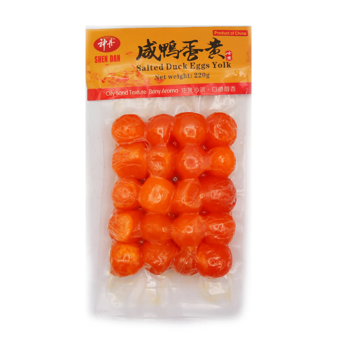 Frozen SHEN DAN Salted Duck Eggs Yolk 220g