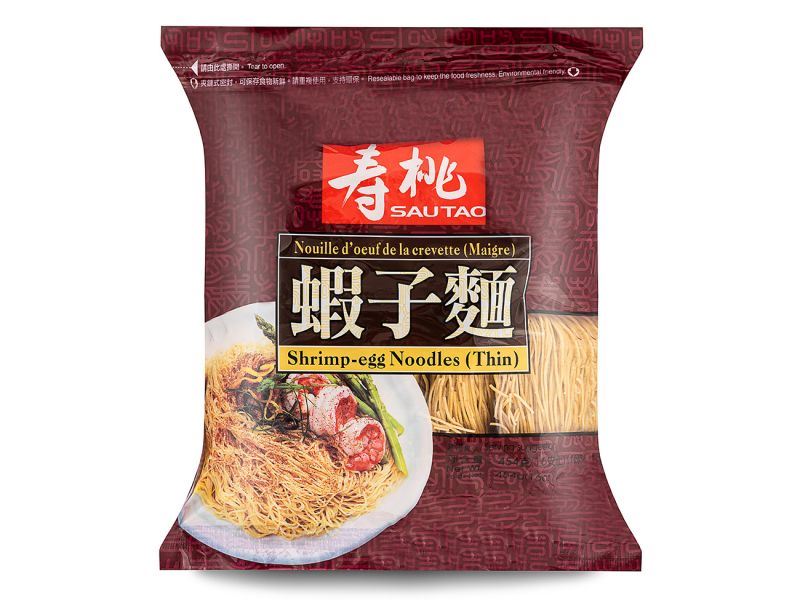 SAU TAO Shrimp-egg Noodles (Thin) 454g
