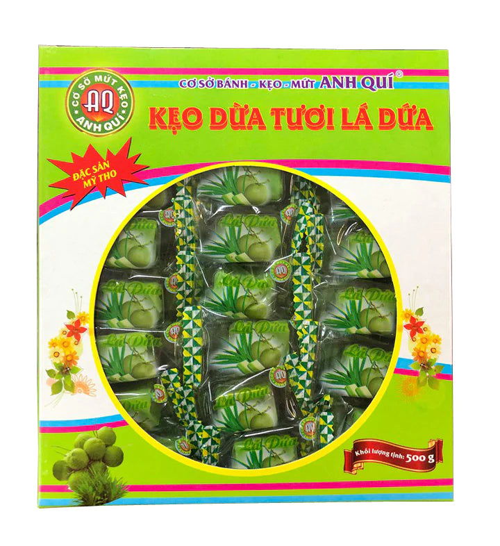 ANH QUI Keo Dua Tuoi La Dua 200g