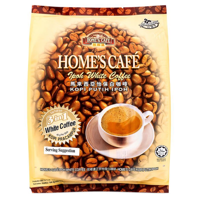 HOME'S CAFE 3 In 1 White Coffee 600g