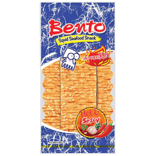 BENTO Mixed Seafood Snack Hot & Spicy 20g