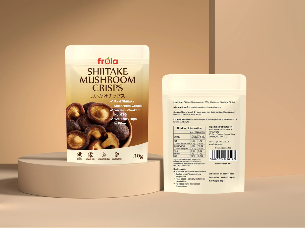 FRULA Shiitake Mushroom Crisps 30g