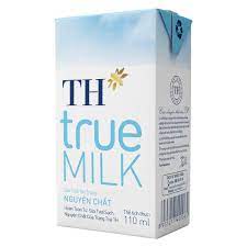 Light Gray Sữa Tươi Tiệt Trùng Nguyên Chất TH true MILK 180 ml