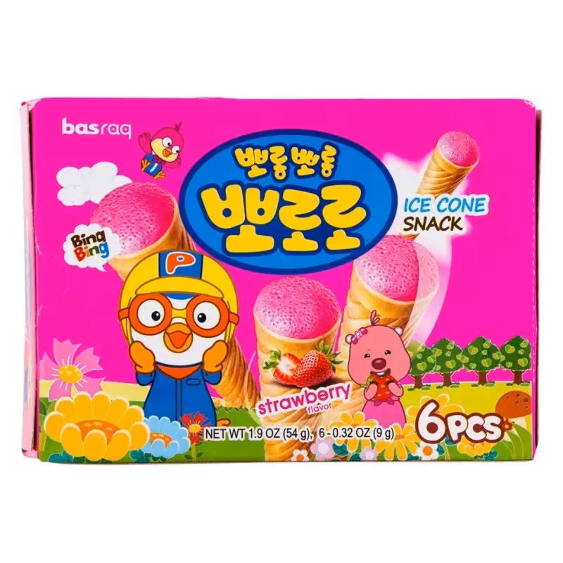 PORORO Ice Cone Strawberry 54g