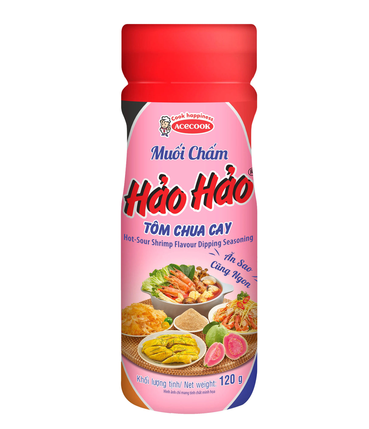 HAO HAO Dipping Seasoning Hot & Sour Shrimp Muoi Cham 120g