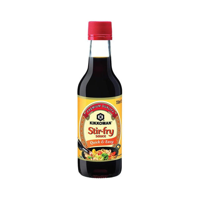 Black KIKKOMAN Stir-Fry Sauce 250ml